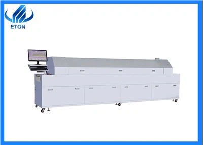 SMT LED svetlo 6 zón Reflow spájkovacia pec