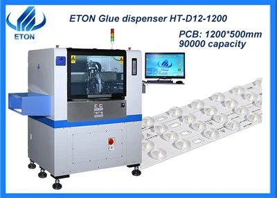 Dávku LED Dispening PCB LED šošovky Produkt