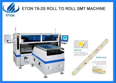 Svetovo rýchly 500 000 CPH Flexibilný pásový stroj ROLL TO ROLL SMT